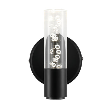 Bolha Minimalist Modern Bubble Acrylic/Iron Integrated LED Vanity Light - JONATHAN Y